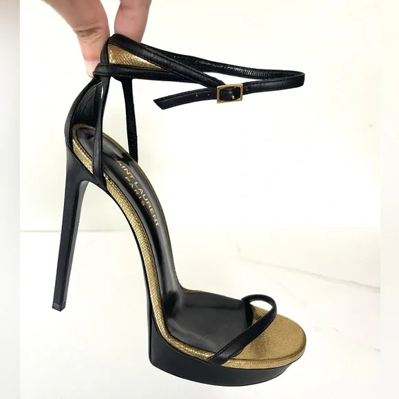 ⛔️SOLD⛔️AUTHENTIC SAINT LAURENT HEELS - Picture 3 of 11